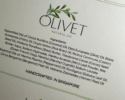 Cool Mint Shea Butter Bar