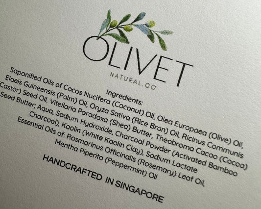 Bamboo Charcoal Shea Butter Bar