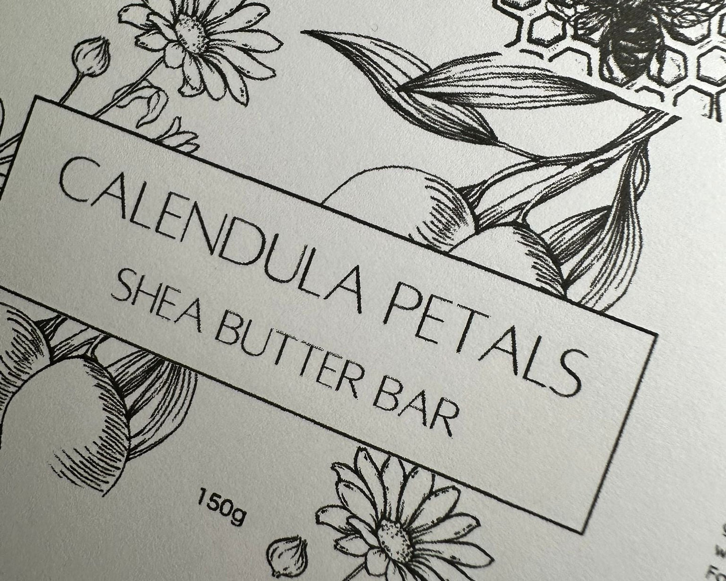 Calendula Petals Shea Butter Bar