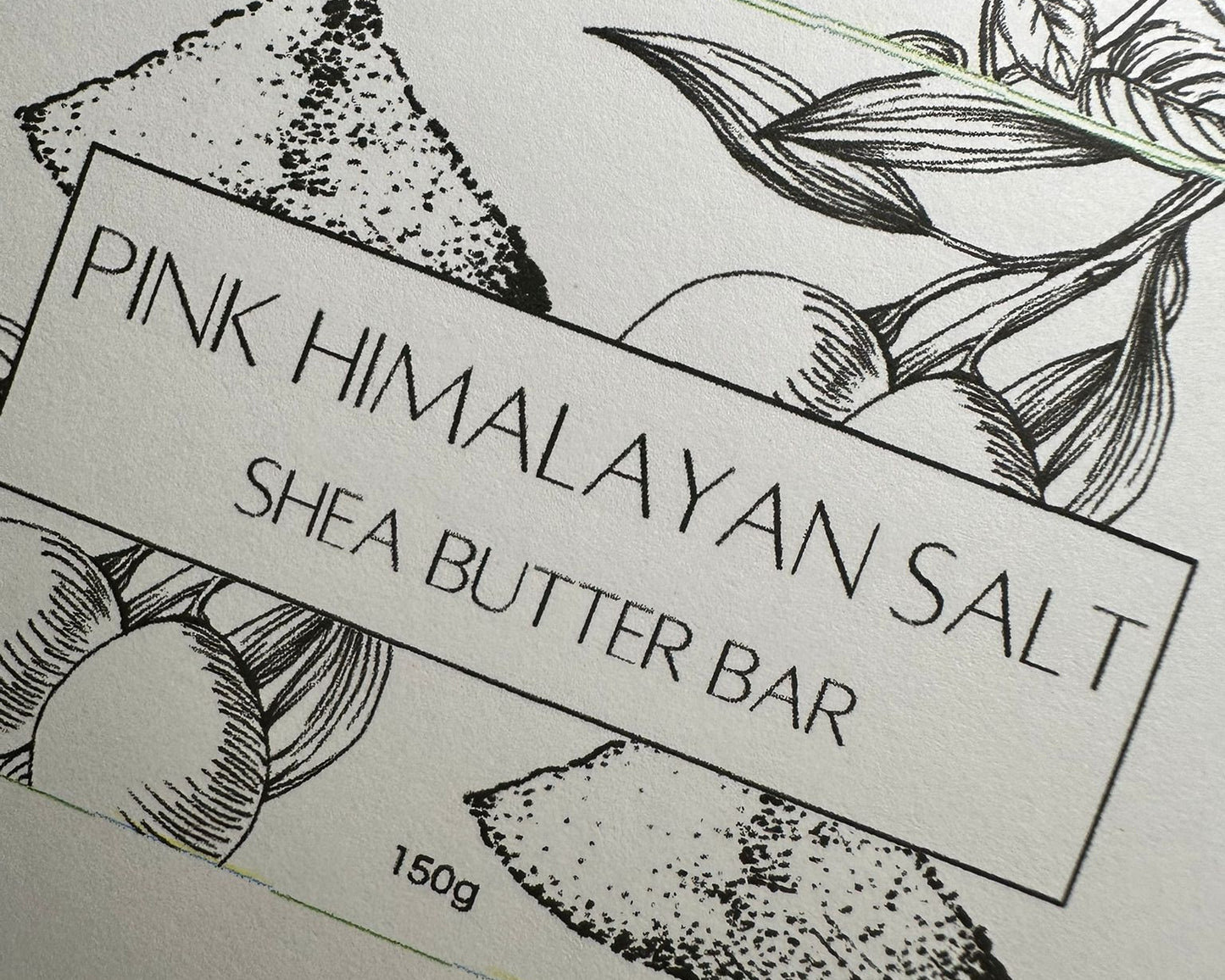 Pink Himalayan Salt Shea Butter Bar