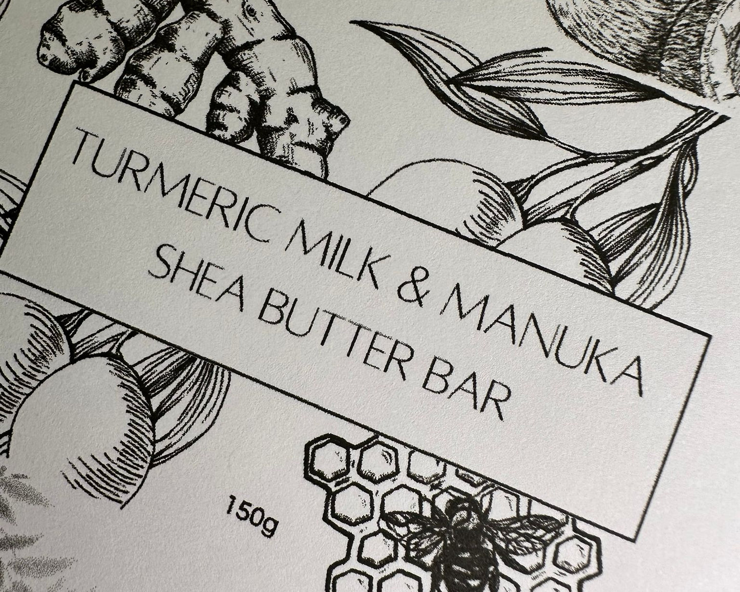 Turmeric Milk & Manuka Shea Butter Bar