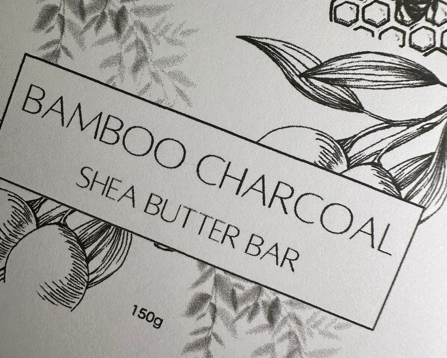 Bamboo Charcoal Shea Butter Bar