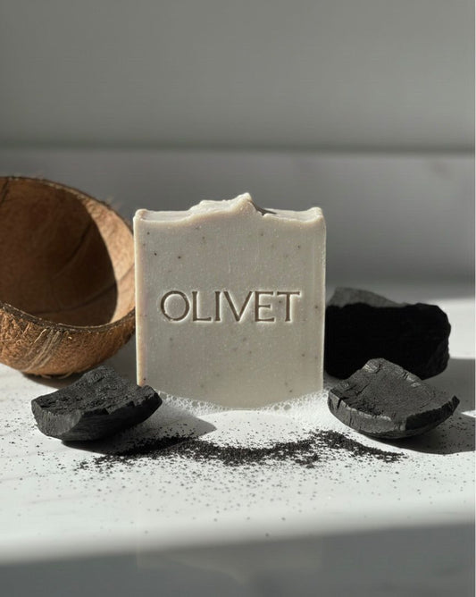 Charcoal Coconut Shell Shea Butter Bar