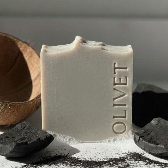 Charcoal Coconut Shell Shea Butter Bar