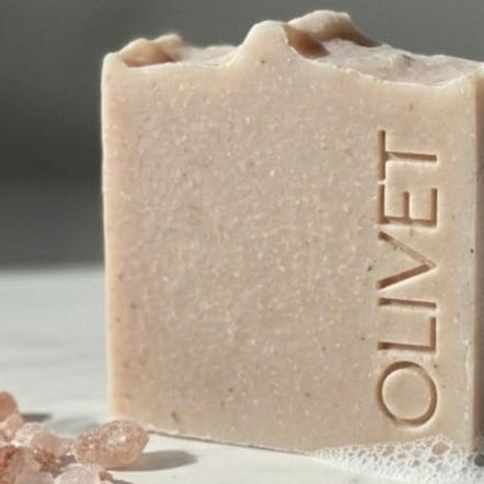Pink Himalayan Salt Shea Butter Bar