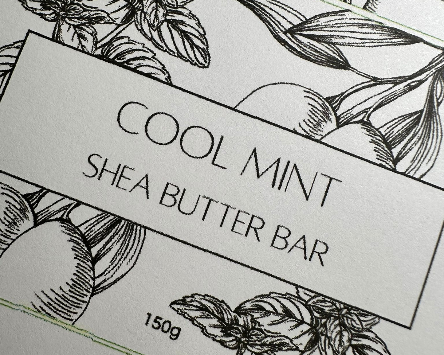 Cool Mint Shea Butter Bar